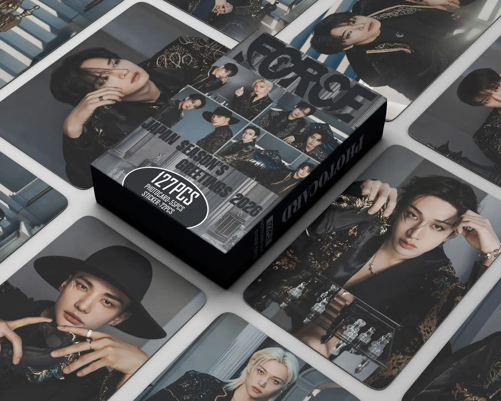 127 قطعة جديد Kpop FORCE SEASON'S تحيات 2026 بطاقة الصور بطاقات الصور ملصقات ميرش لومو مجموعة بطاقات المشجعين جمع بطاقات هدية
