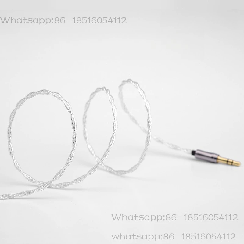 Dabai Second Generation Flat Head Earphones High Sound Quality Wired Hifi Fever Earplugs 4.4 Balance