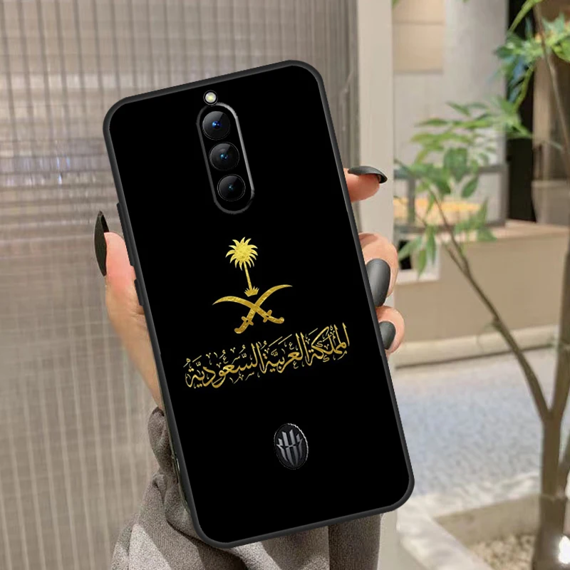 حافظة علم المملكة العربية السعودية لهاتف ZTE Nubia Red Magic 10 9 8 8S 9S 10S Pro Plus 5G 6R 6 7 6S 7S RedMagic 10 غطاء هوائي #5
