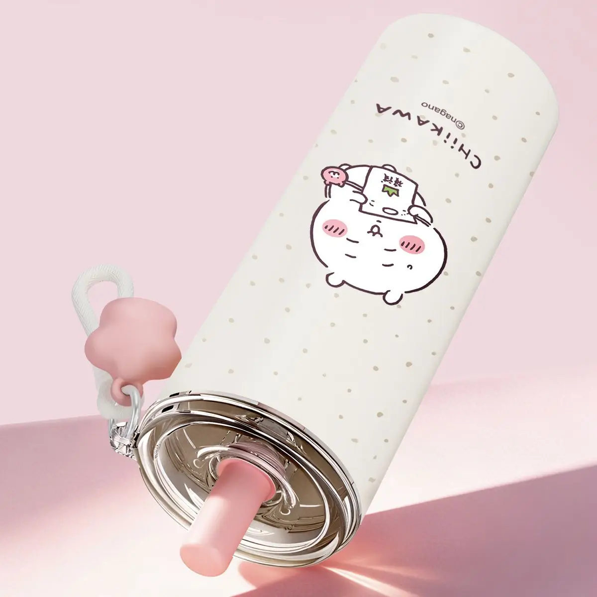 Chiikawa 650ml Cup Insulated Tumbler with Straw Kawaii Stainless Steel Water Bottle for Cold  Hot Drinks, Travel & Daily Use