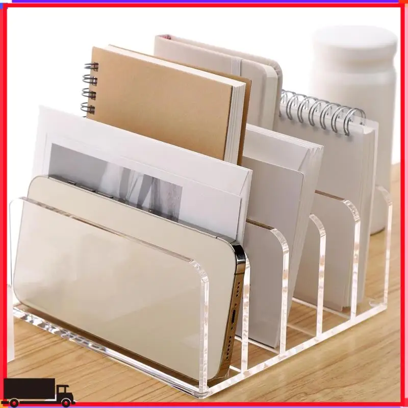 

Premium Bookends Bookshelf Storage Rack Book Support Stand Desk Organizer Bookcase Organizer Book Storage Holder Shelf, 1PCS Acr
