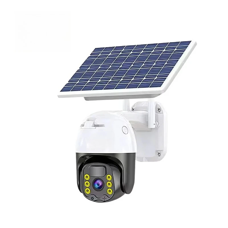 

HONGTONG 4MP солнечная батарея IP66 водонепроницаемая уличная камера беспроводная облачная AI отслеживание ночного видения удаленное наблюдение