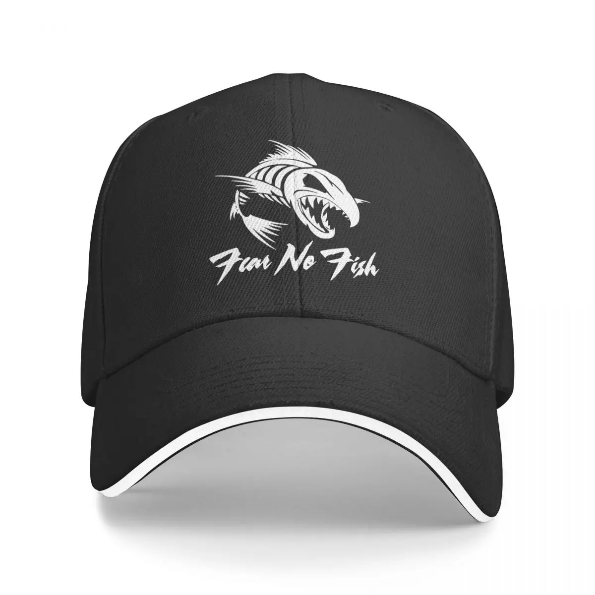 Abu Garcia Fear No Fish Trucker Cap Snapback Hat for Men Baseball Mens Hats Caps for Logo