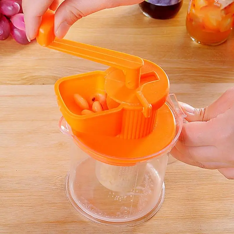 Juicer Press Machine Manual Orange Juice Countertop Squeezer Portable Fruits Crusher Versatile Dishwasher Safe Manual Squeeze