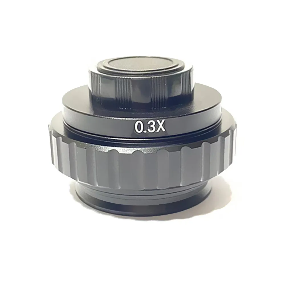 0.3X 0.35X 0.4X 0.5X CTV C-mount محول حلقة 25 مللي متر 38 مللي متر لمجهر ستيريو