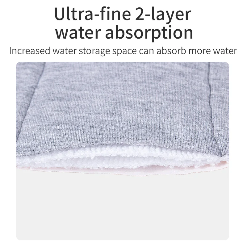 Fotografia 5: 2 Peças de Absorventes Reutilizáveis Respiráveis e Laváveis para Maternidade e Higiene Feminina, Design de Alta Conforto, Mantém-se no Lugar, Protetores Diários