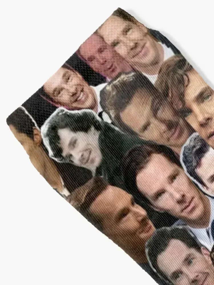 Benedict Cumberbatch Collage Socks kawaii Sports sport halloween Mens Socks Women's