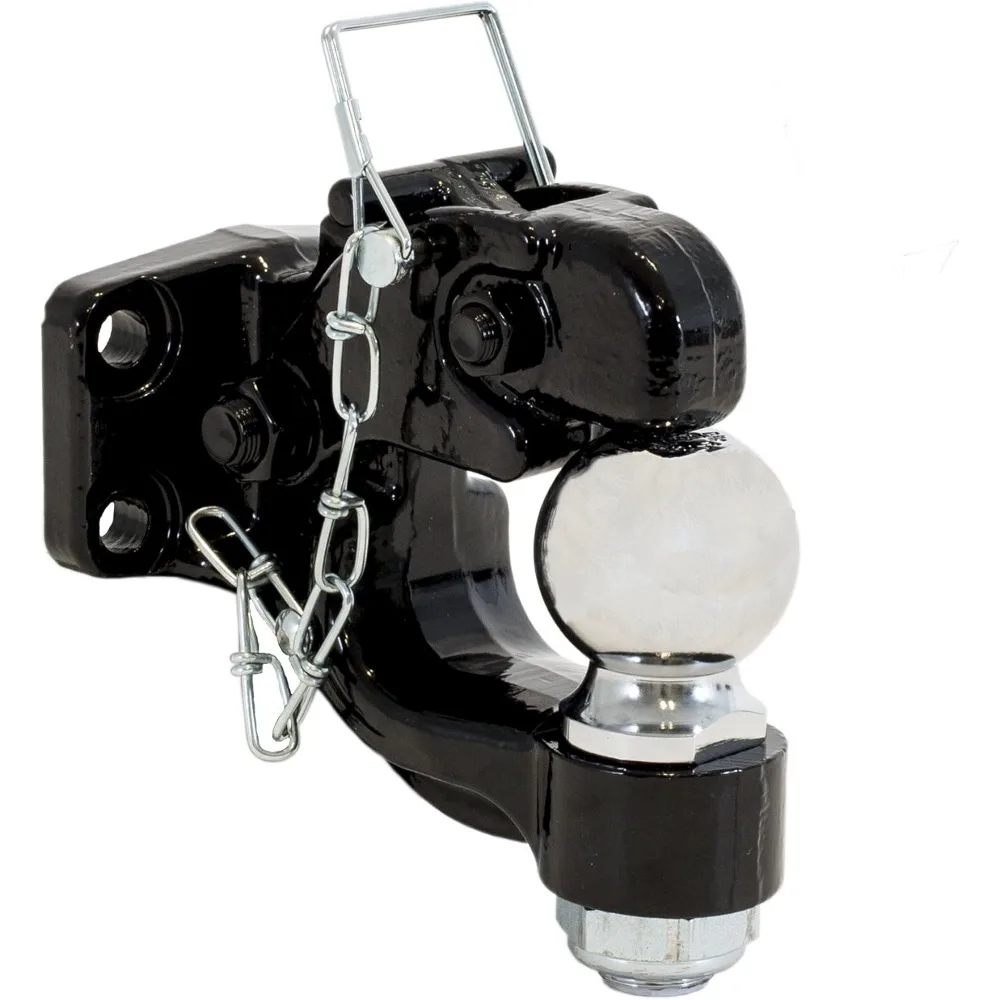 

8-тонный сверхмощный комбинированный сцепь с 2-дюймовым шариком и монтажным комплектом для грузовиков