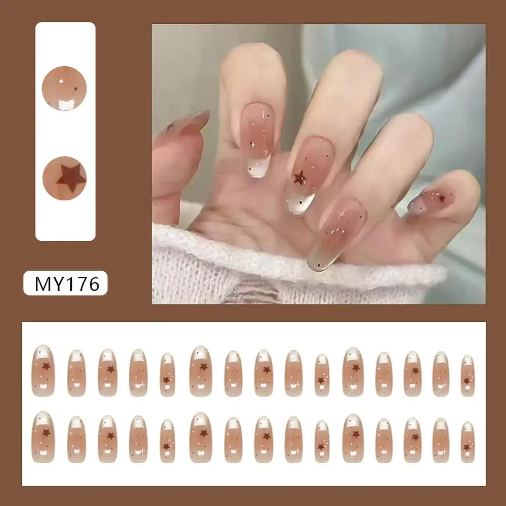 Clear And Dynamic Spring Rainbow Glass Beads Sweet and Versatile For Girls And Girls European And American Style Nail Art Pieces