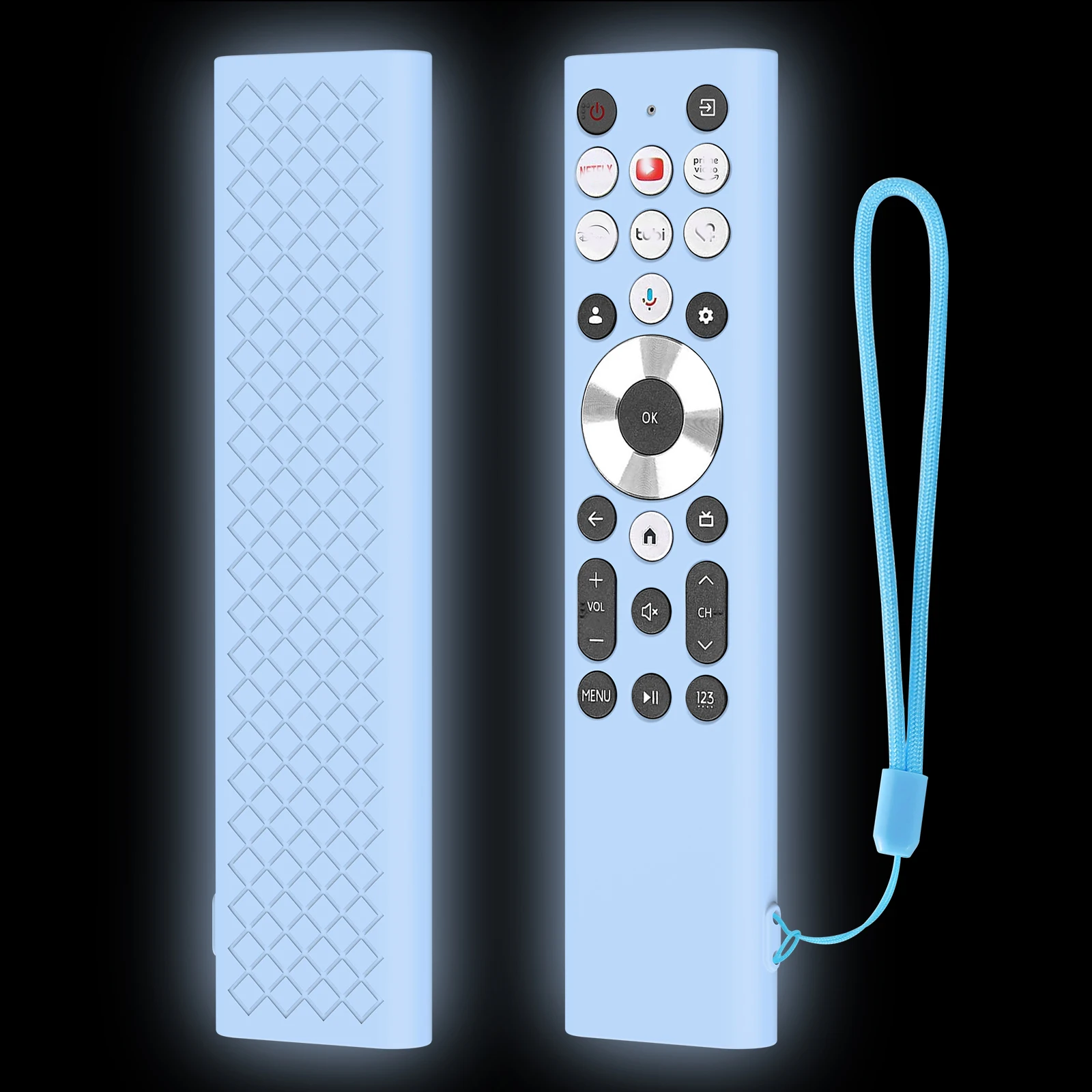 Soft Silicone Remote Control Cover For Hisense ERF6A80/ERF6G80H/ERF6F80H Controllers Case Anti-fall Sleeve Full Protection