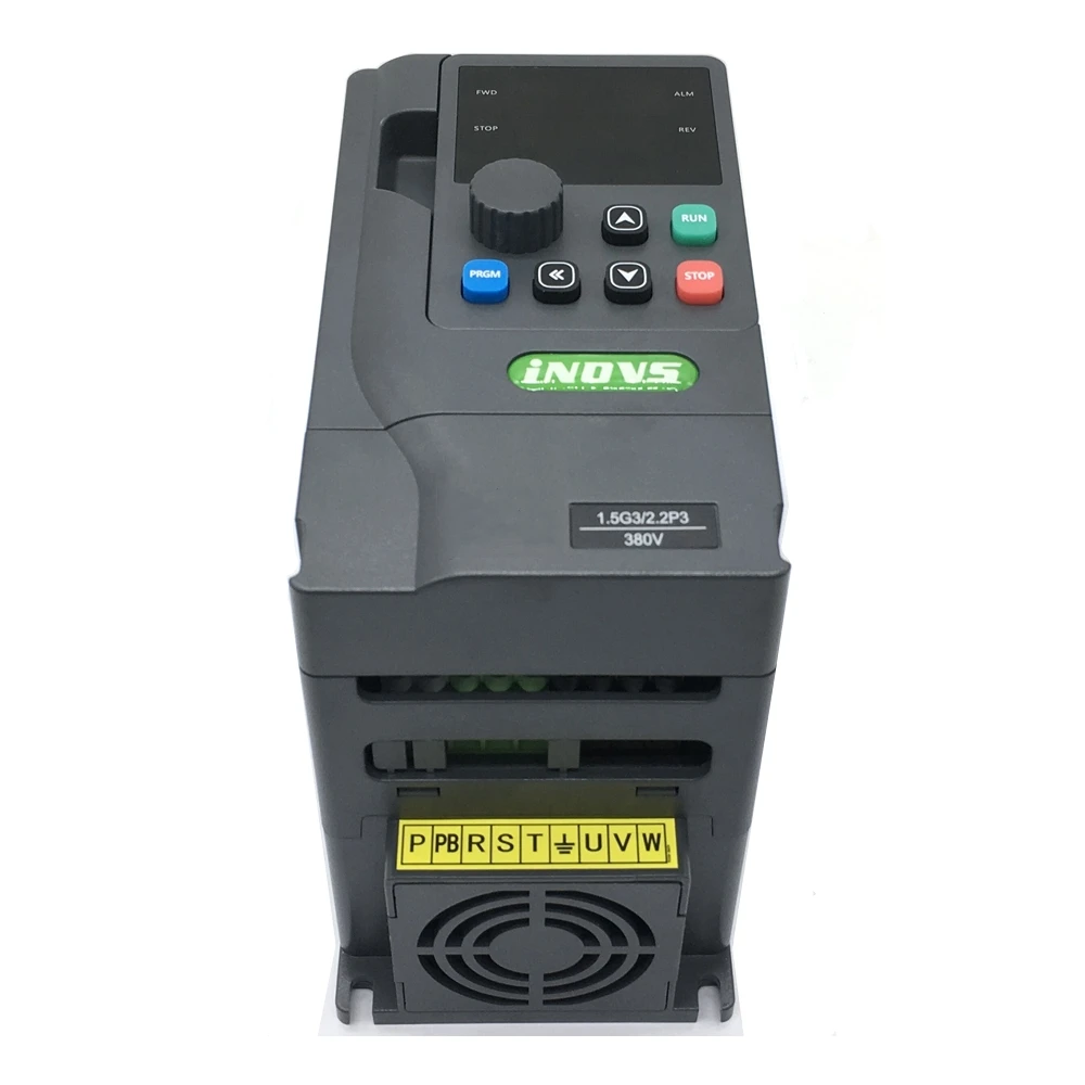 Imagem -04 - Vfd Frequency Converter Inverter Controlador de Velocidade para Motor Trifásico Unidade de Freqüência Variável 220v ac 380v 0.75 1.5 2.2 kw