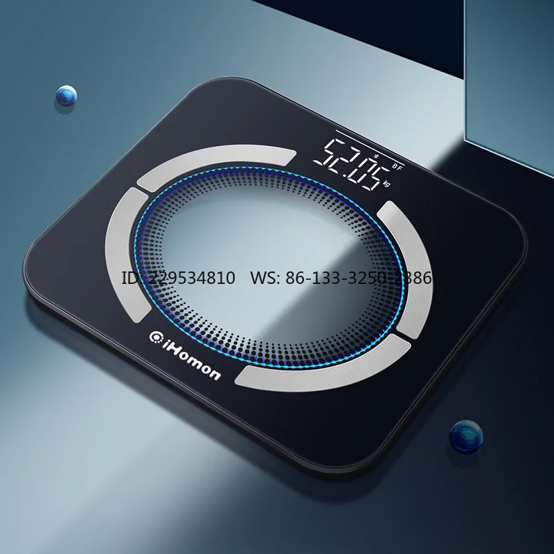 Fat Measurement Body Fat Scale 10g Indexing Value Dual Mode Scale Hollow Blue Ring Design C4