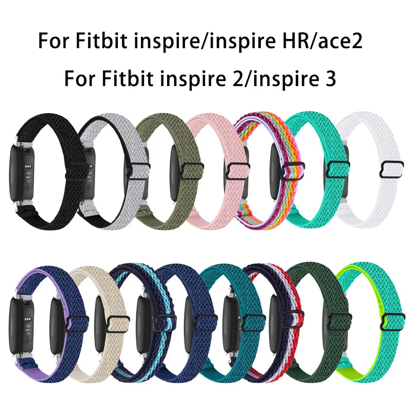 Elastic Strap For Fitbit Inspire 2 Band Adjustable watchband For Fitbit ACE 3 ace 2 Bracelet belt for fitbit inspire / inspire 3