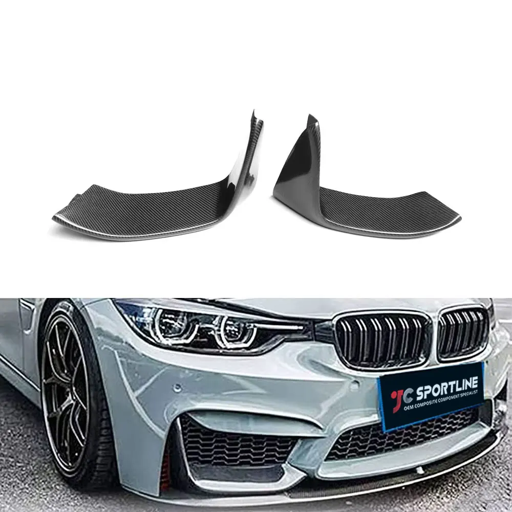 

Carbon Fiber Front Splitters for BMW F80 M3 F82 M4 Bumper