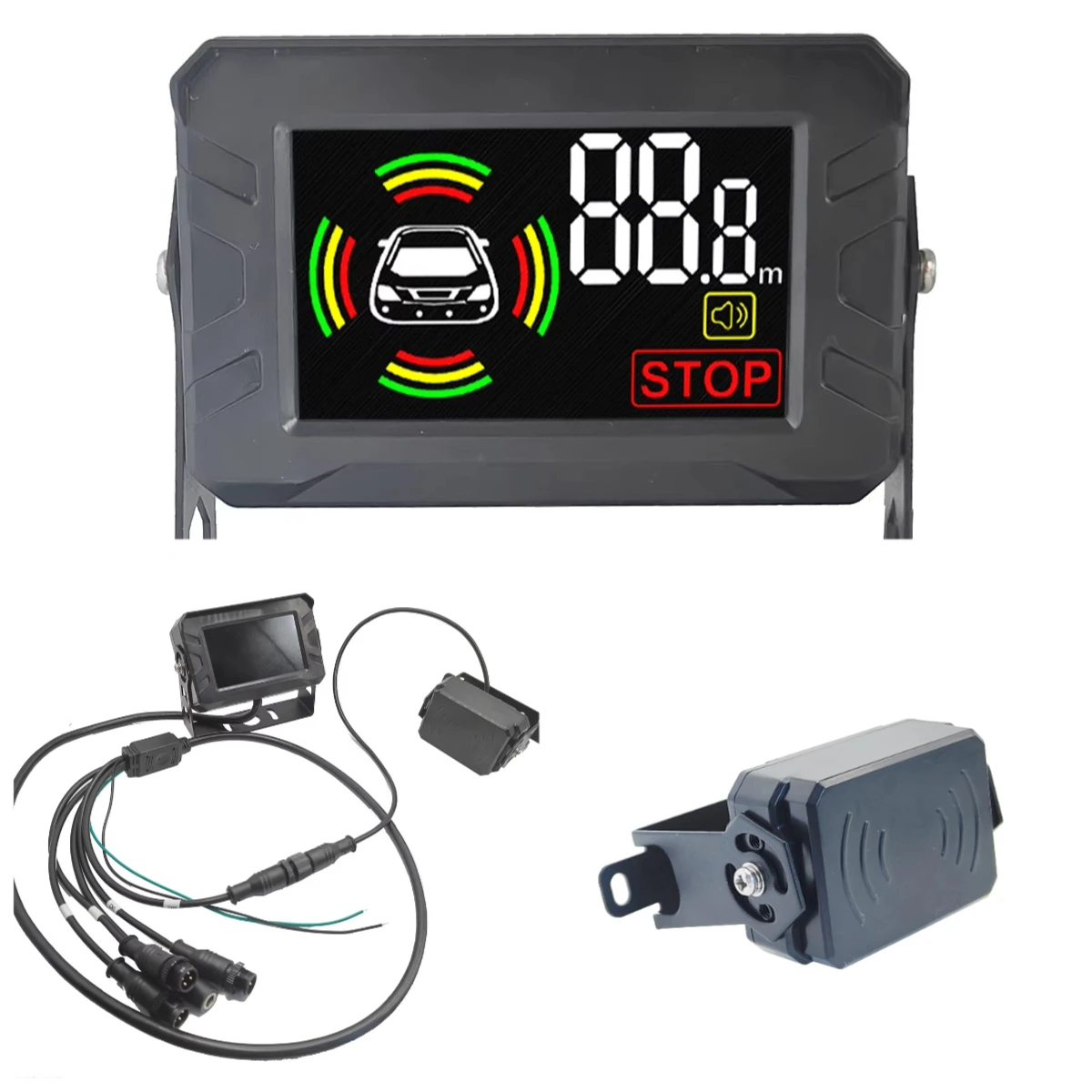 Suitable for 15M pwa millimeter wave radar truck reversing assist detector collision avoidance system