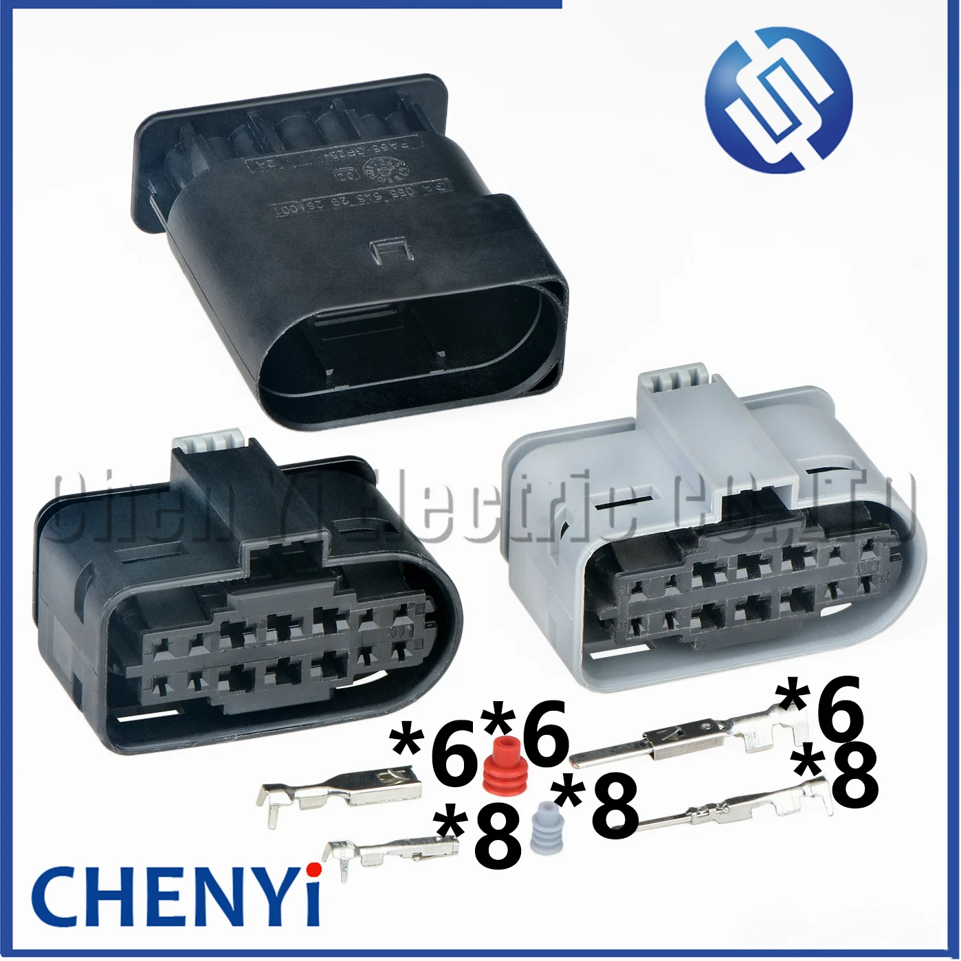 14 Pin auto waterproof connector Headlight Lamp harness Plug A0275459826 A0525455626 A0005459319 13527901