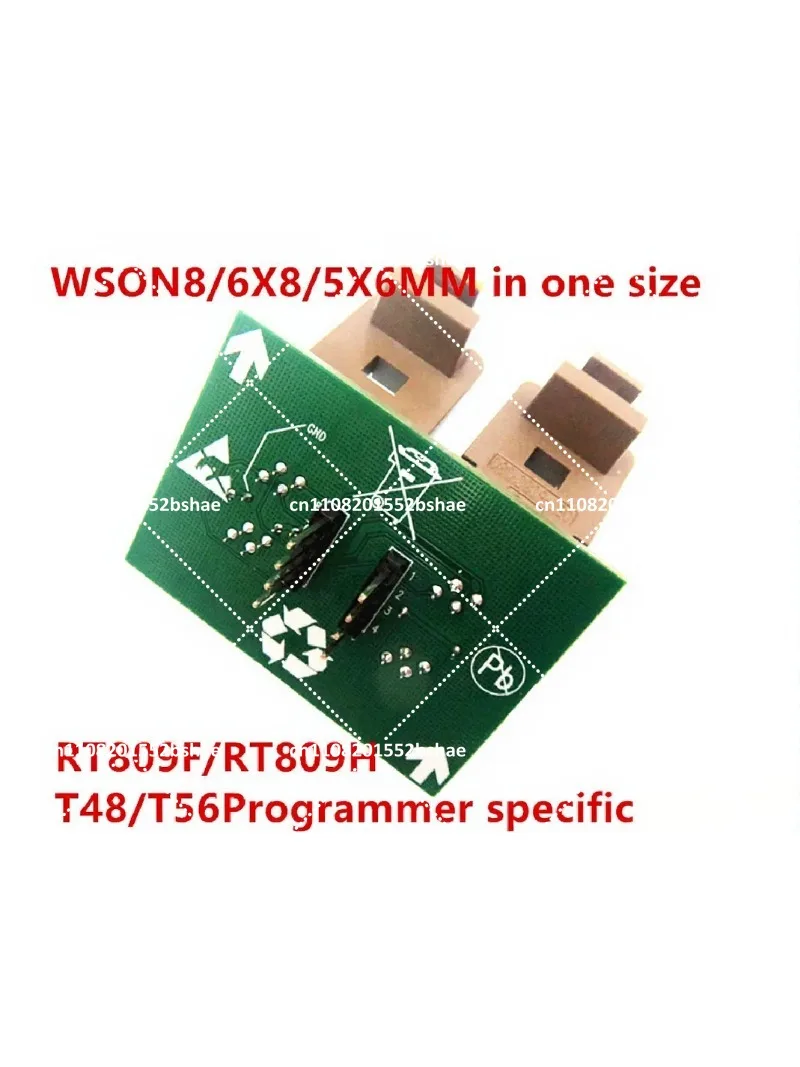 IC Test Socket Adapter Converter for 6x5mm 8x6mm QFN8 WSON8 MLF8 MLP8 DFN8 to DIP8 Chip Programming Debug