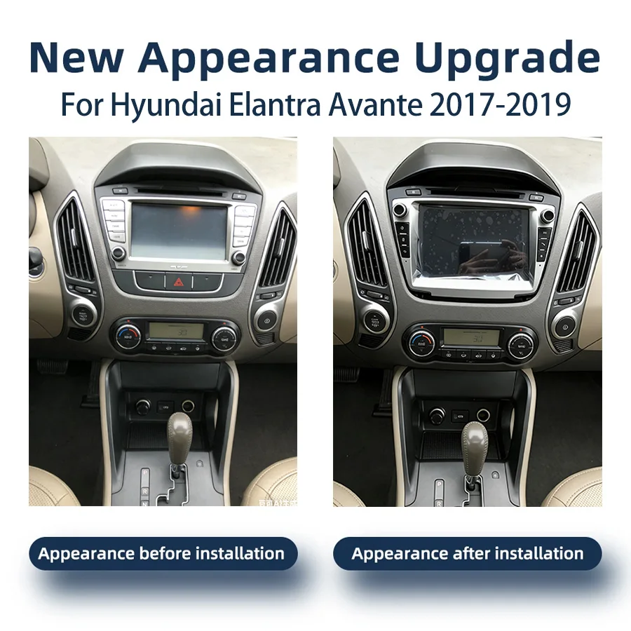 Car Radio For Hyundai ix35 (LM) Facelift Tucson (LM) 2013-2017 Navigation Stereo Multimedia Video Player WiFi CarPlay