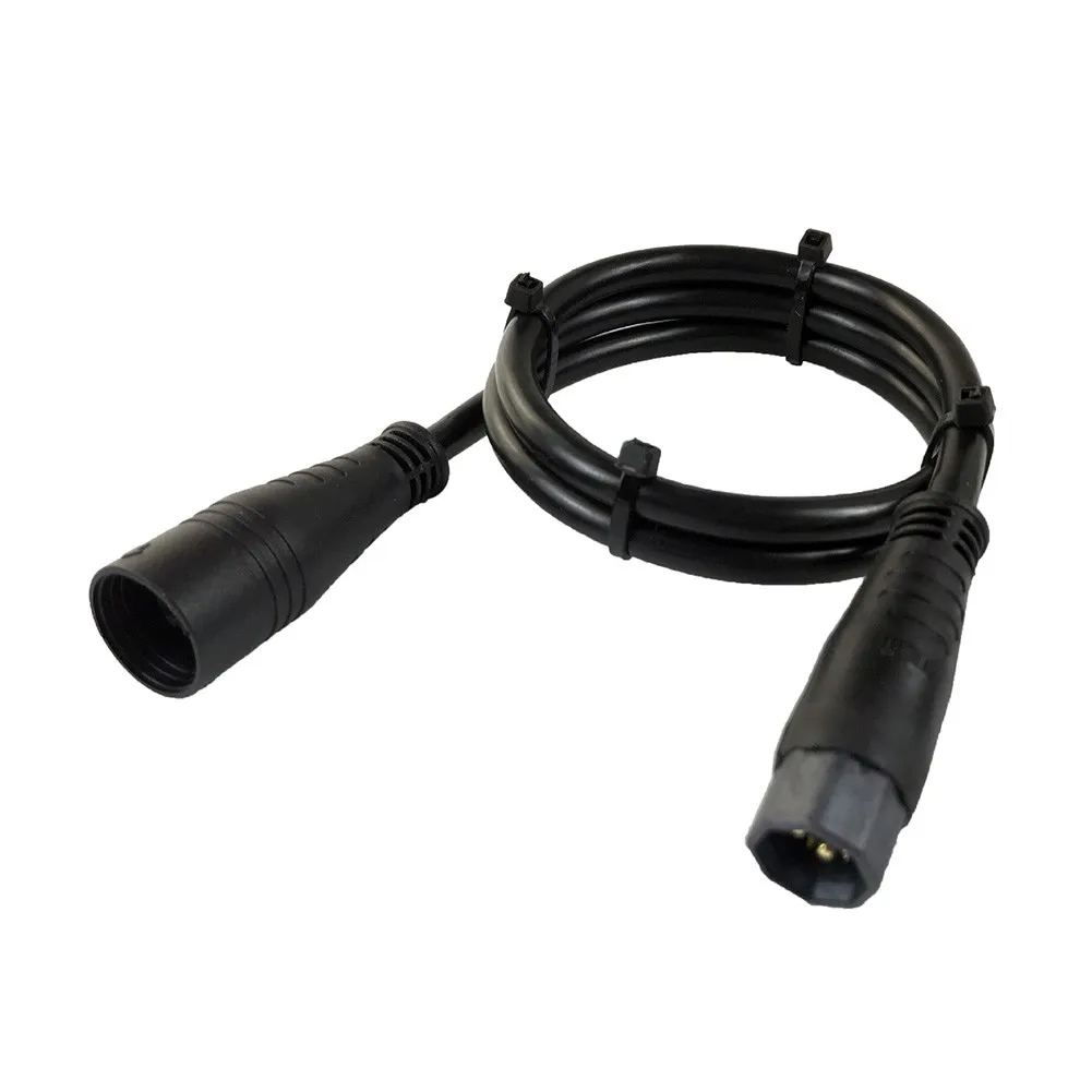 Efficient 3 Pin 60cm ebike Motor Waterproof Extension Cable, Engineered for 1000W Motor, Sturdy ABS Construction