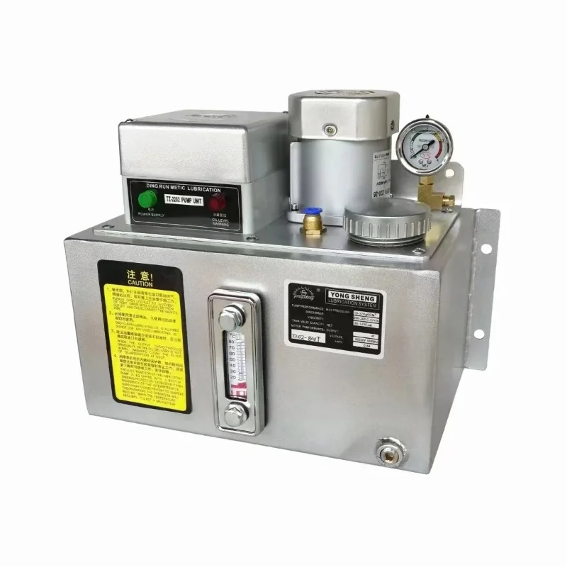 Continuous Oil Return Cycle Electric Lubricating Pump 4 Liters - Stable Oil Circulation for Heavy-Duty Industrial Machines