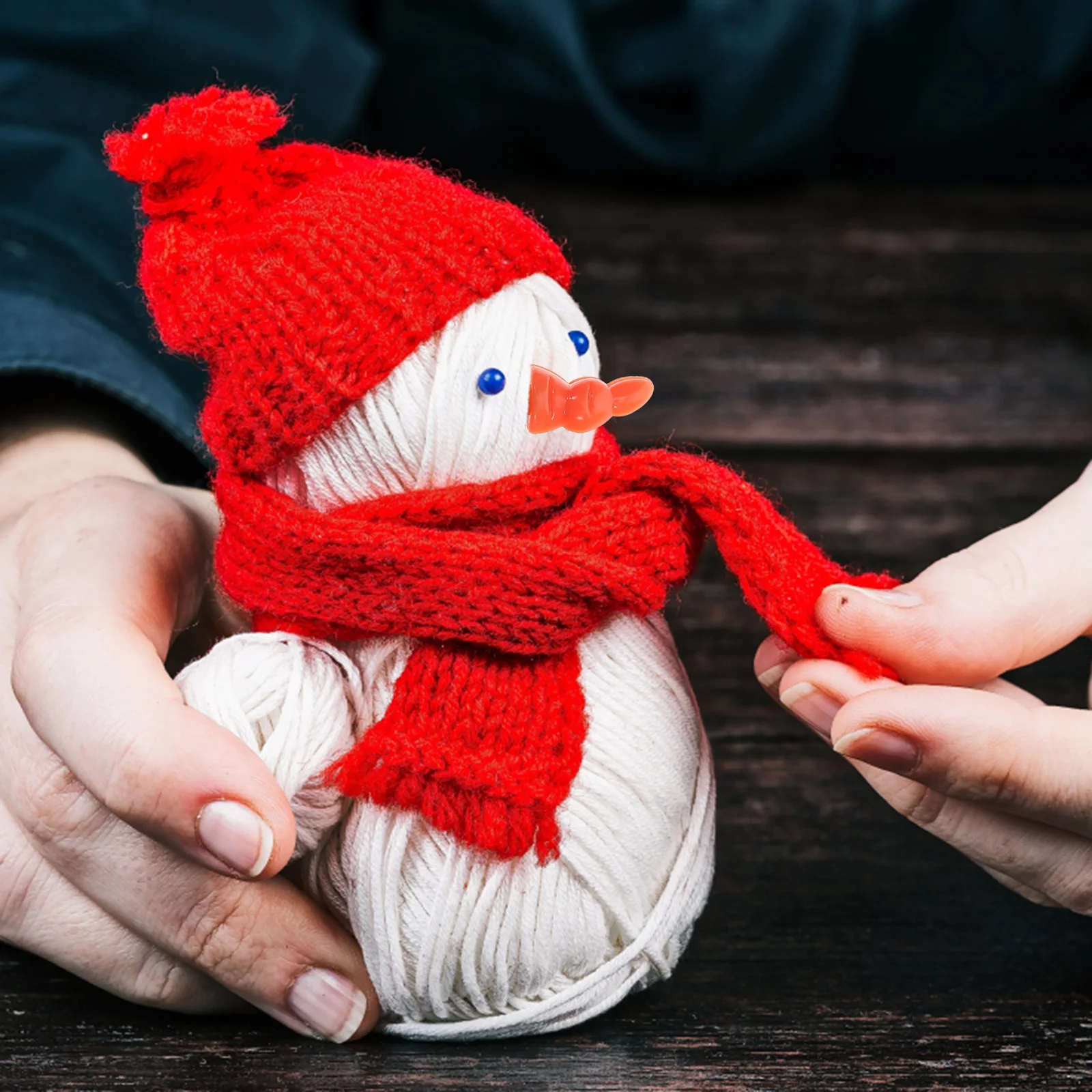 

Snowman Nose Making Accessories Plastic Box 5 Sizes DIY Xmas Christmas Crafts for Kids Family Interaction for Crafts