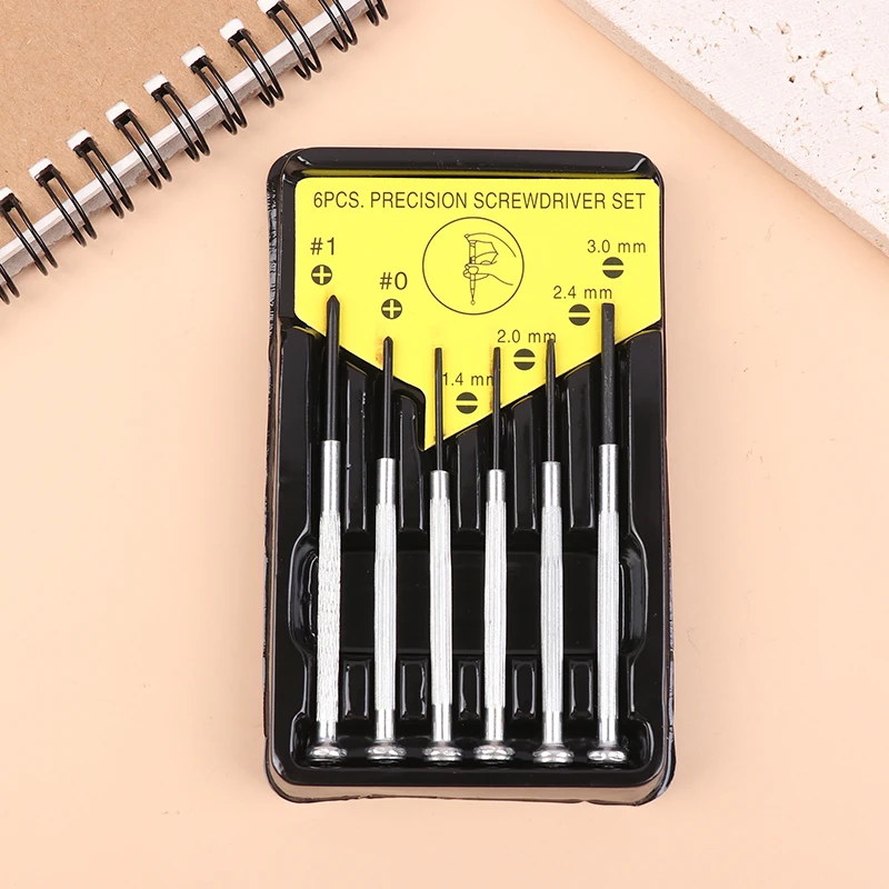 6Pcs/Set Precision Screwdriver Set Mini Watchmakers Tools For Watch Jewelry Glasses Repairs Tool