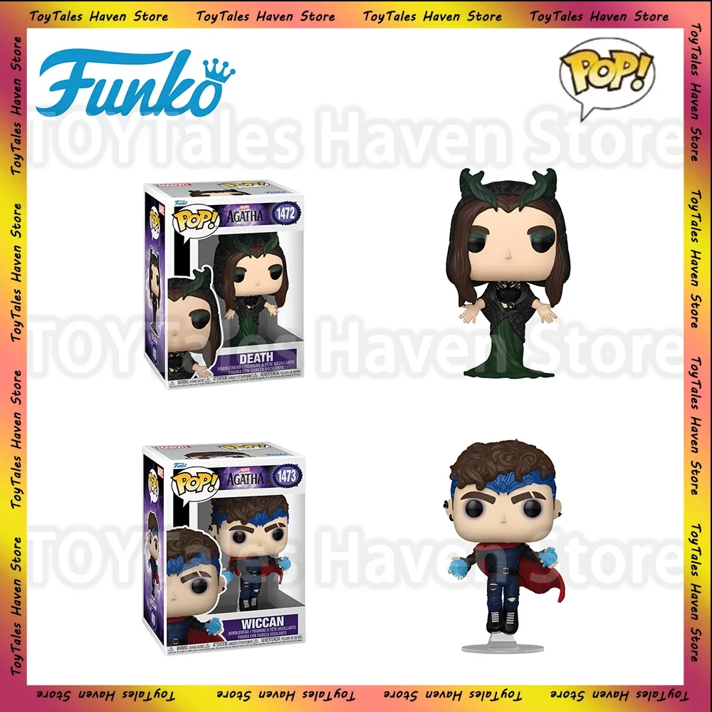 [IN STOCK] Funko Pop! Marvel: Agatha - Wiccan-Death Vinyl Action Figure Collection Model Anime Figure Gift Toys