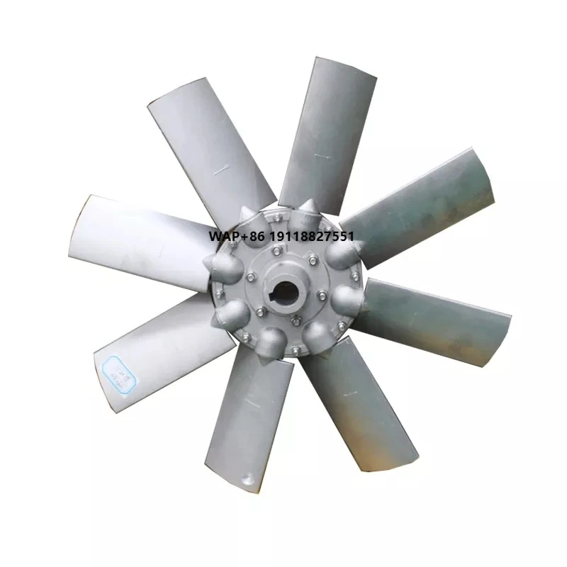 2 Meters Adjustable Aluminum Alloy Axial Fan Impeller Blade
