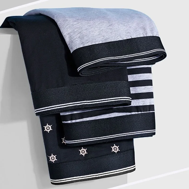 8pcs Boxer Male Panties Men's Underwear Boxers Breathable Sexy Man Boxer Solid Underpants Comfortable Plus Size BoxerShorts