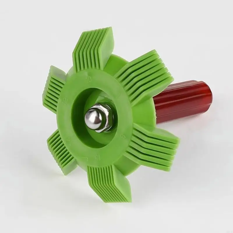 M6CB Réutilisable Air Climating Fin lissener Brosse nettoyage portable Texture ABS APPORT