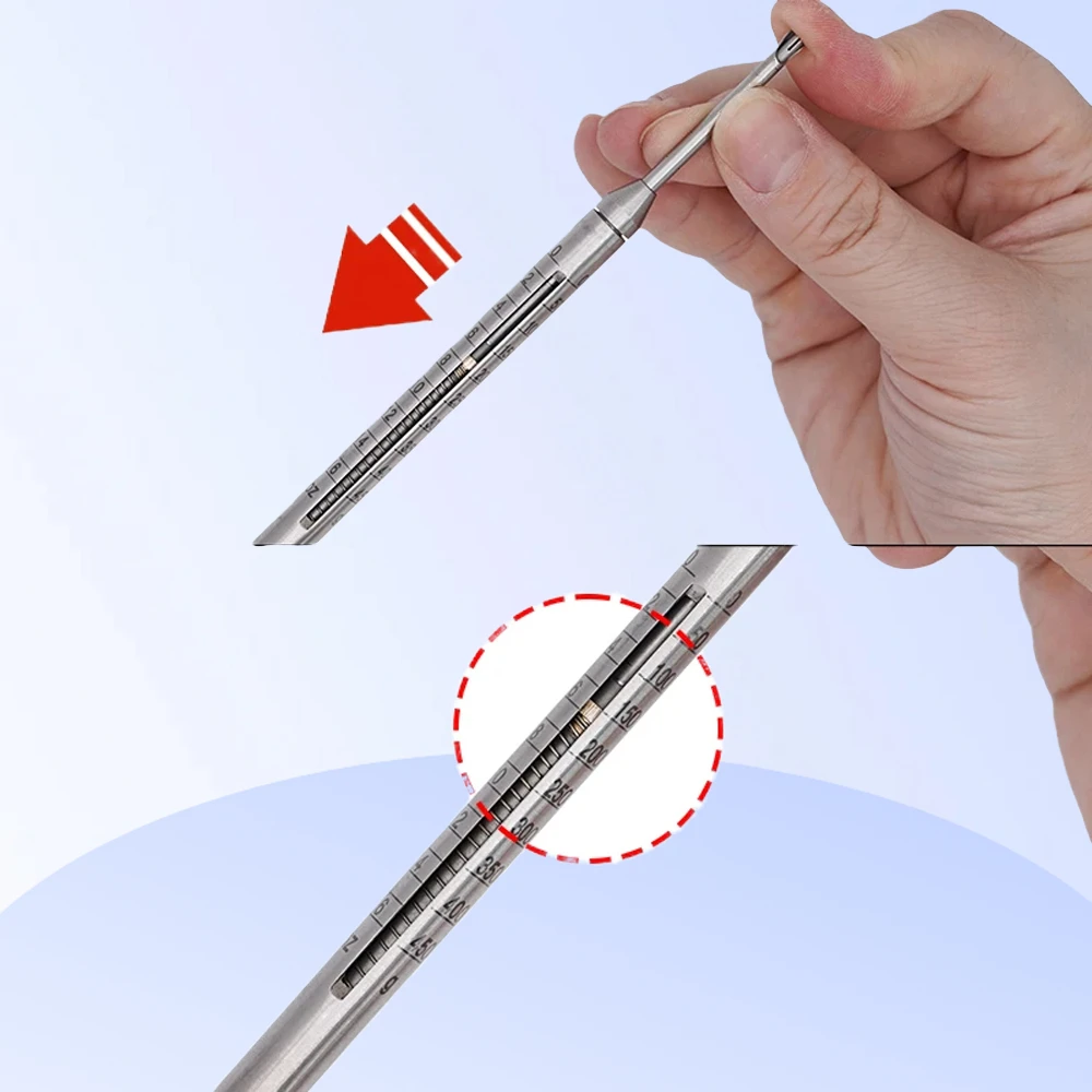 Orthodontic Elastic Band Dynamometer - Dental Elastic Strength Tension Measuring Tool for Braces