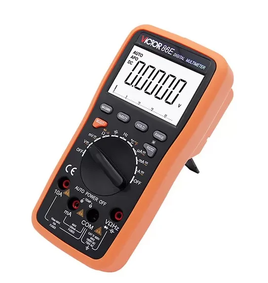 VICTOR 86E 22000 Counts Digital Auto Range Multimeter LCD Display