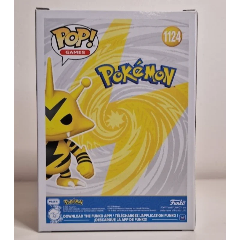 本物のファンコ-pop-ゲーム-ポケモン-エレクタバズ-1124-ビニールフィギュアコレクタブルデスクトップデコレーション-ファン向けプレミアムクリスマスギフト