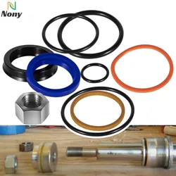 NONY 6803329 7137769 Hydraulic Lift Cylinder Seals Kit Fits for Bobcat 444, 500, 520, 530, 533, 540, 542B, 643, 731, 743 Etc