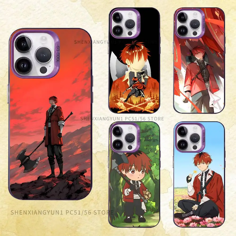 

Anime Figure S-Stark Case For IPhone 11 12 13 14 15 16 17 Pro Max XS X XR Cover