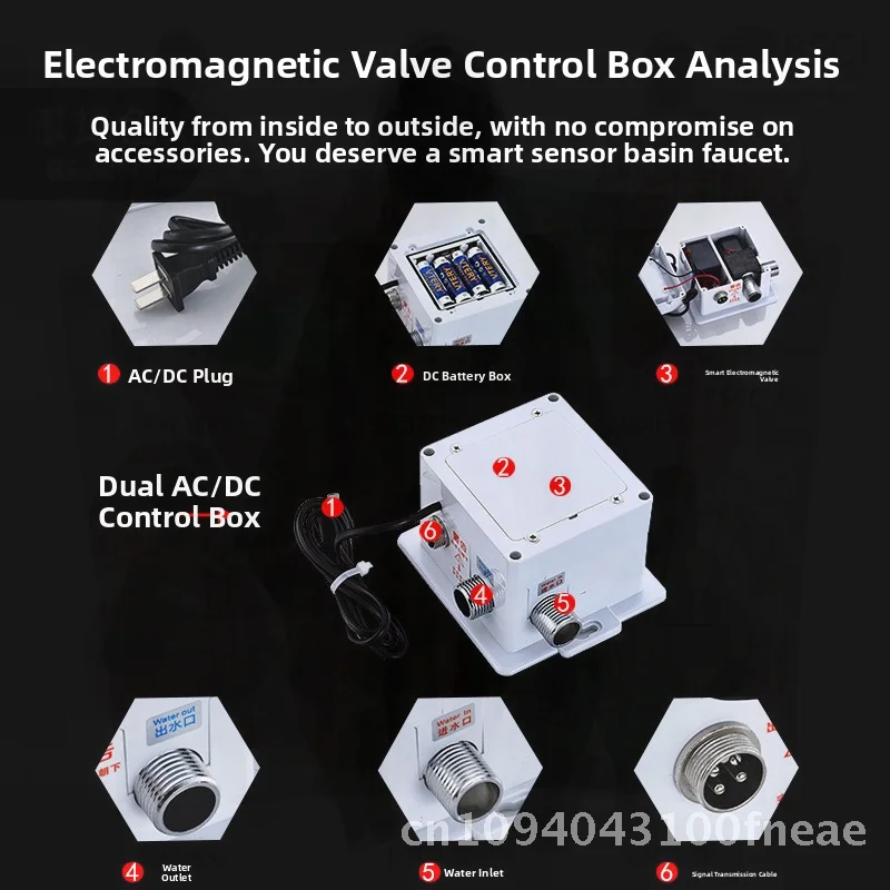 

Автоматический инфракрасный индукционный смеситель для умывальника, холодная и горячая вода, интеллектуальный медный сенсорный кран, современный минималистичный дизайн