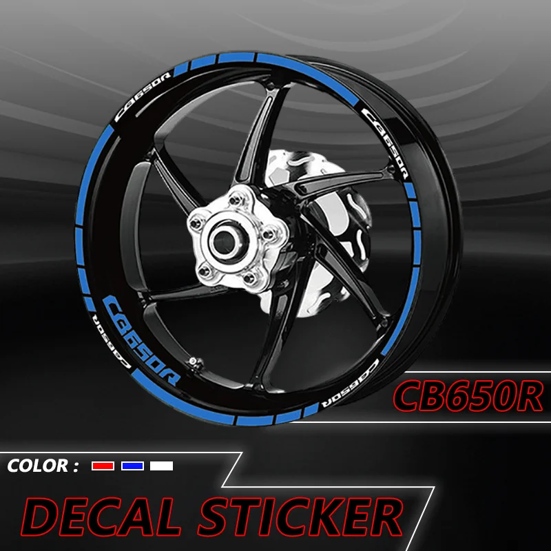 

For Honda CB650R cb650r Motorcycle Accessories Wheel Rims Reflective Stickers Stripe Tire Decorative Stickers Decals CB 650R