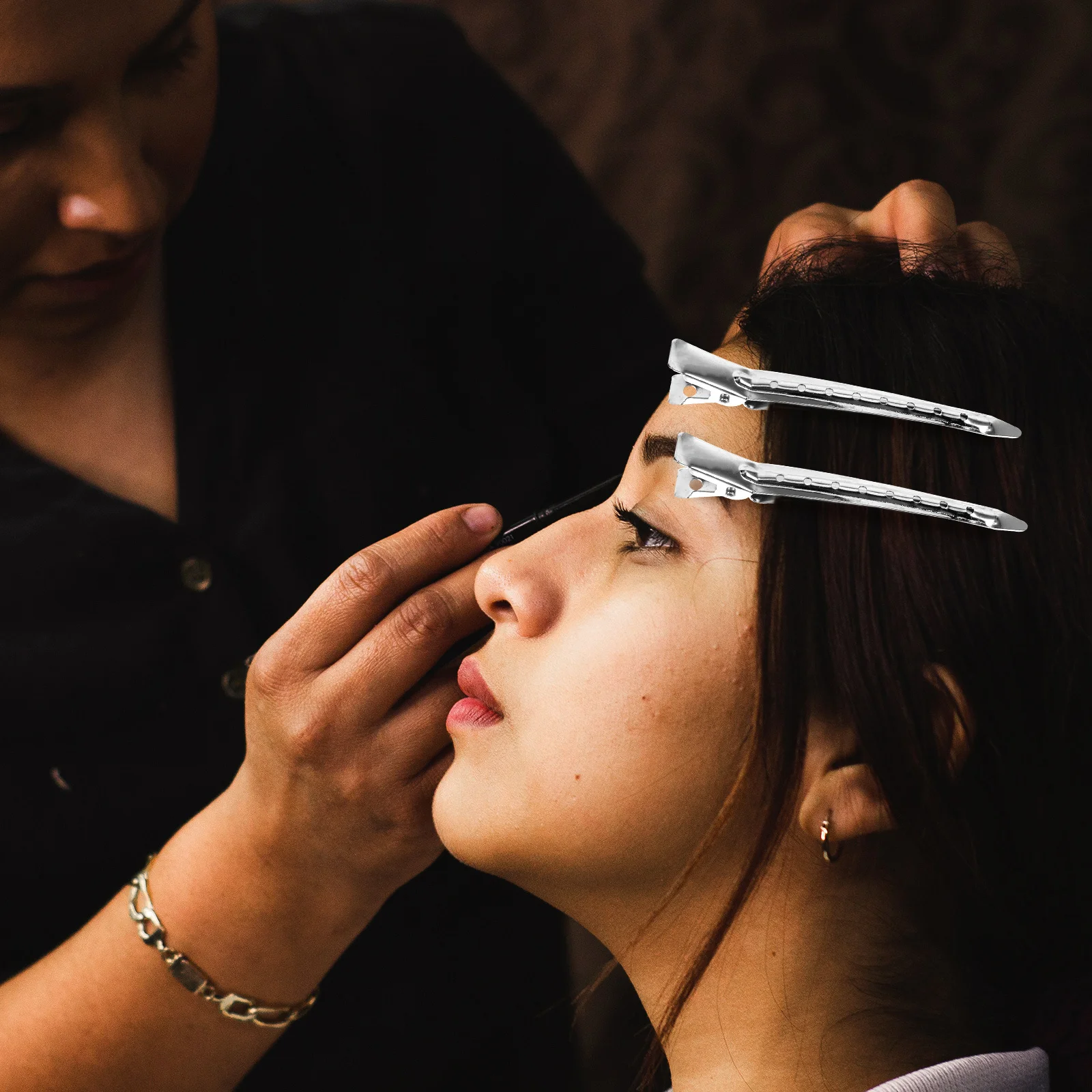 

17Pcs Metal Hair Clips Alligator Hairpins for Salon Styling Sectioning Women Accessories Hairdresser Sectioning Clips