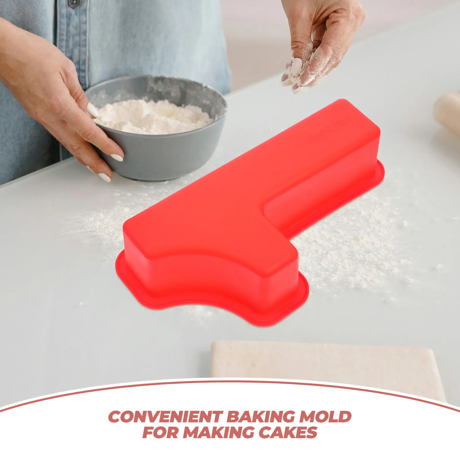 Large 3D Silicone Number Mold Cake Pan Baking Tool for Birthday Anniversary Cakes Professional Detailed Finish