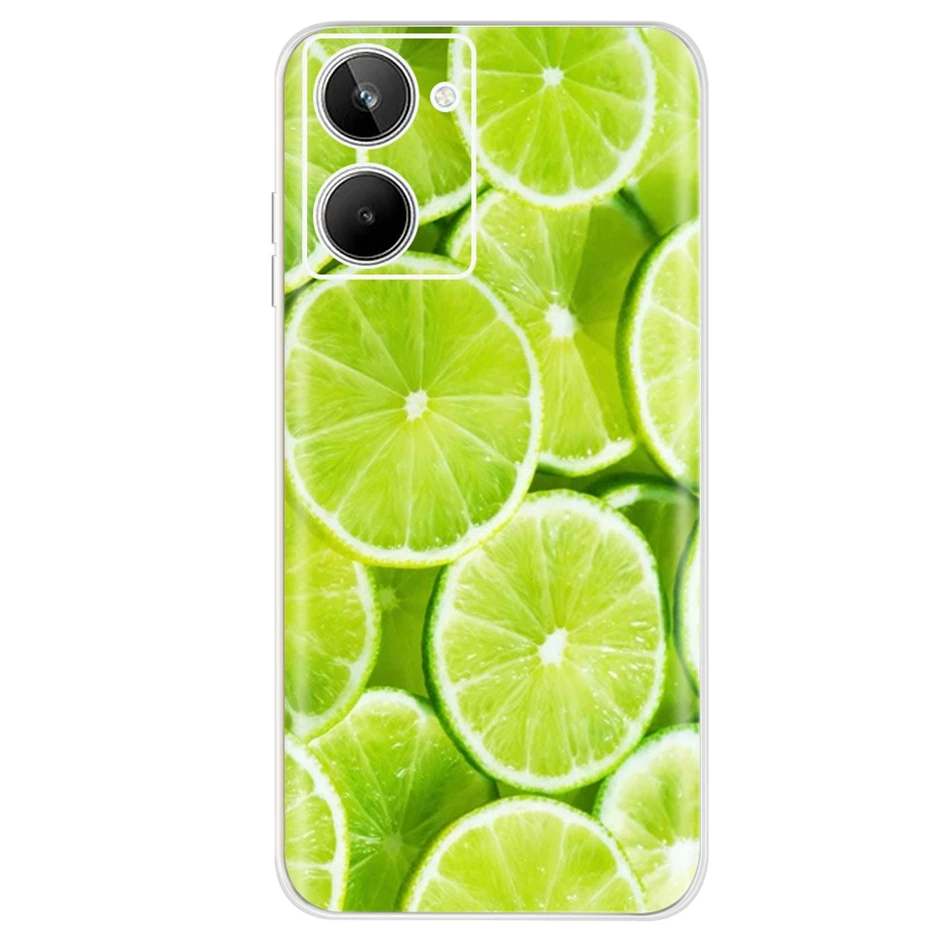 For Realme 10 4G Case Colorful Painted Cover Soft Slim Fundas Phone Case For Realme10 Pro+ Realme 10 Pro Plus Cover Coque Bumper