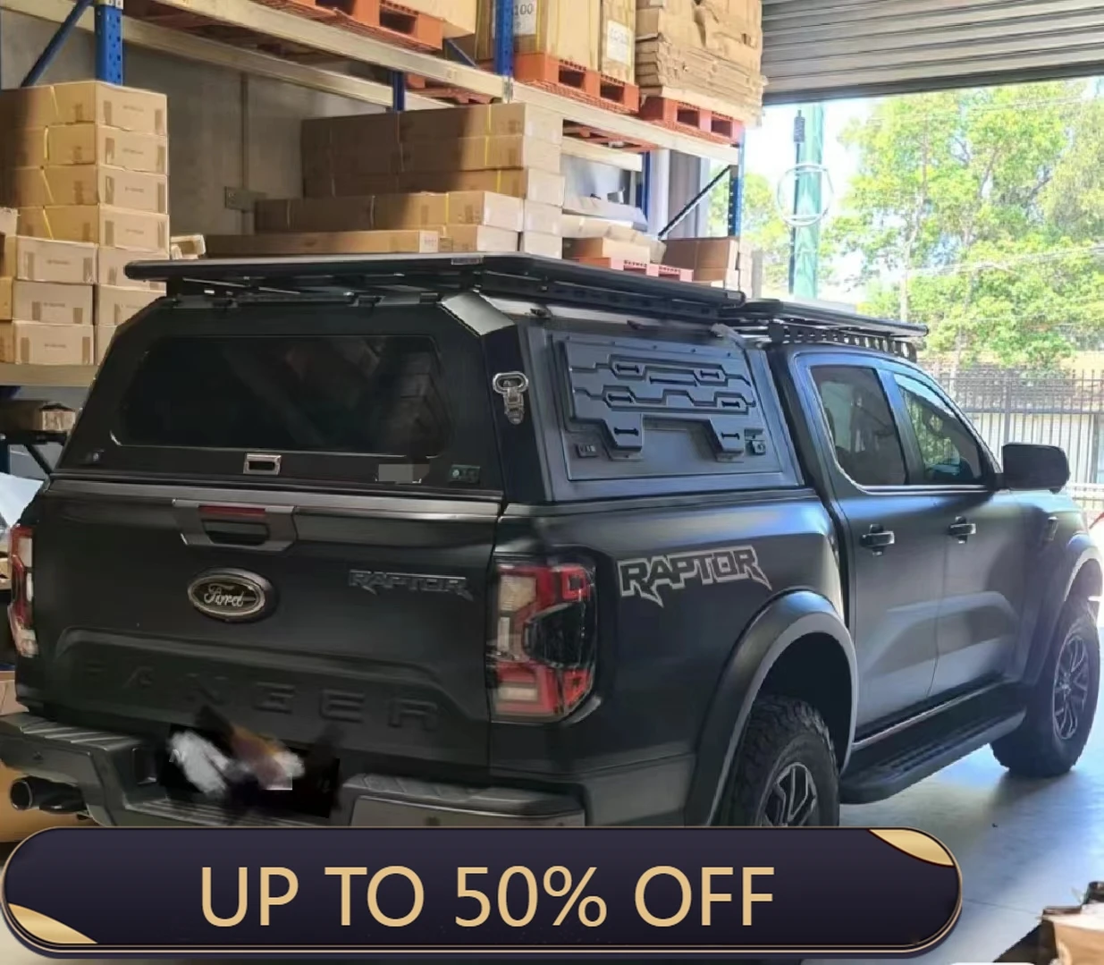 

Deren High QualitAluminum Truck Hardtop Outdoor Camper Topper Accessories Pickup Waterproof Canopy