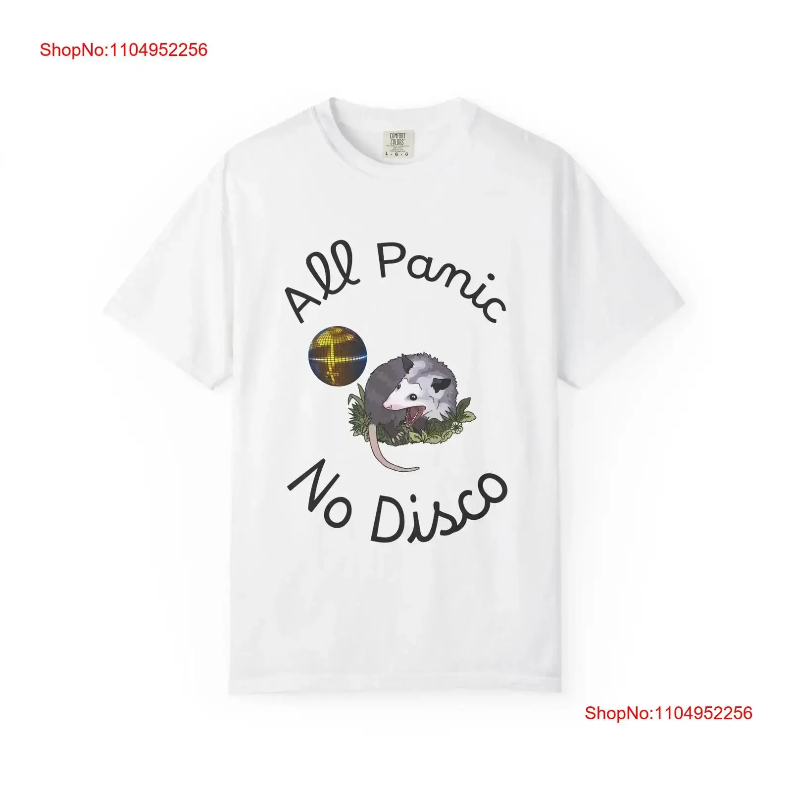 

All Panic No Disco Забавная футболка Possum винтажная стираная модная удобная унисекс повседневная универсальная дизайнерская одежда с графикой
