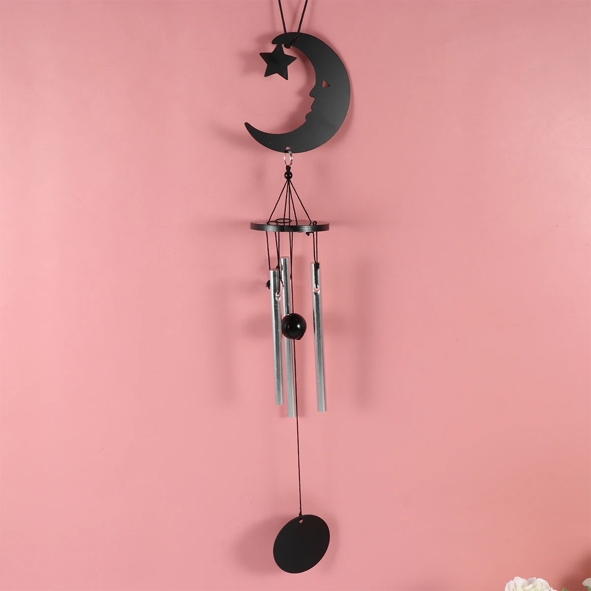

1pc Music Wind Chime Hanging Bell Metal Chimes Household Beautiful Sounds Durable Practical Creative Design Great Gift