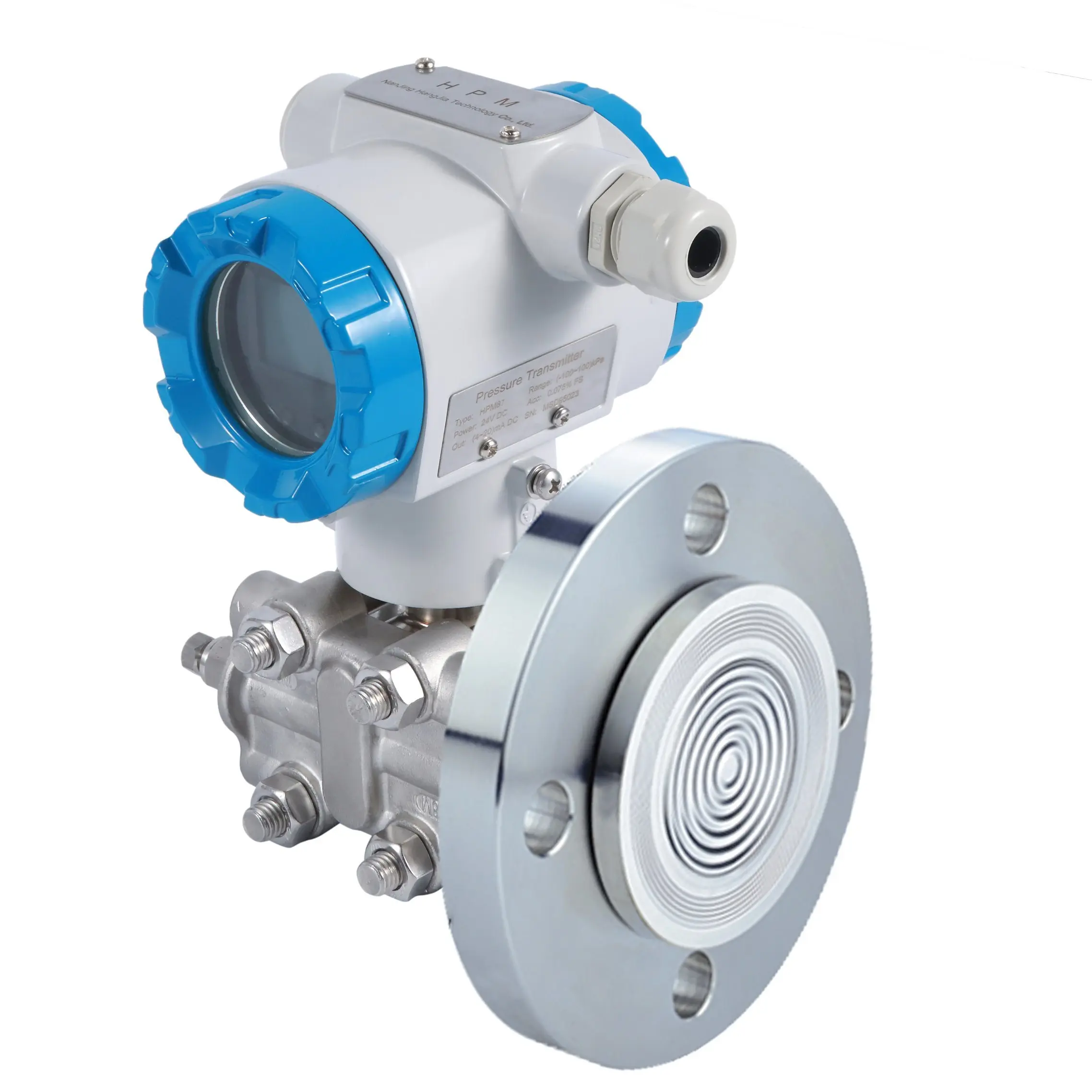 

Single Flange Liquid Level Transmitter Differential Pressure Transducer 4~20mADC Differential Pressure Transducer with Hart
