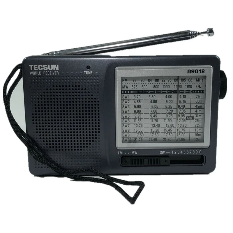 FOR TECSUN R-9012 FM/AM/SW Radio 12 Bands Portable Receiver Radio High Sensitivity Selectivity Low Noise FM/AM/SW Radio