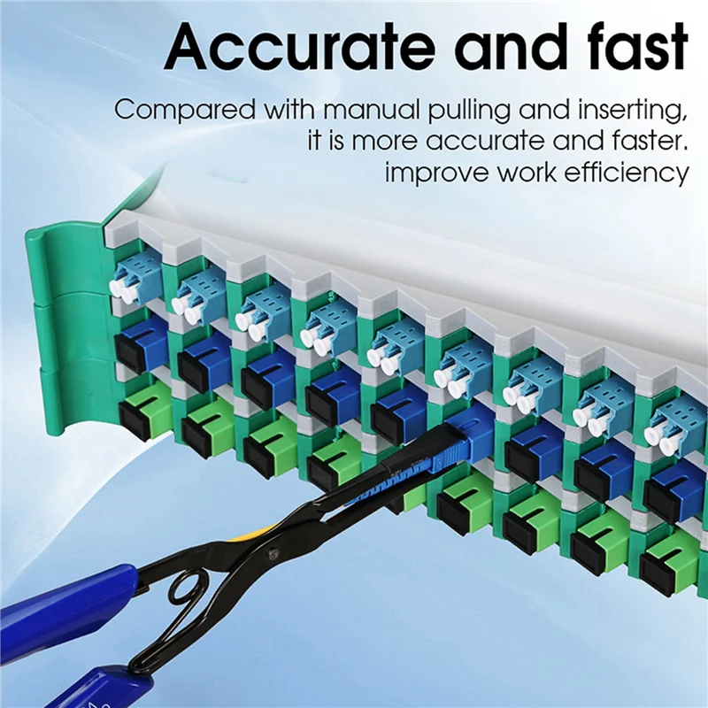 

ABUF-5X New VCFS-18 SC/LC Fiber Optic Connector Plug And Clamp Pull Tool Pilers Fiber Optic Room Tool