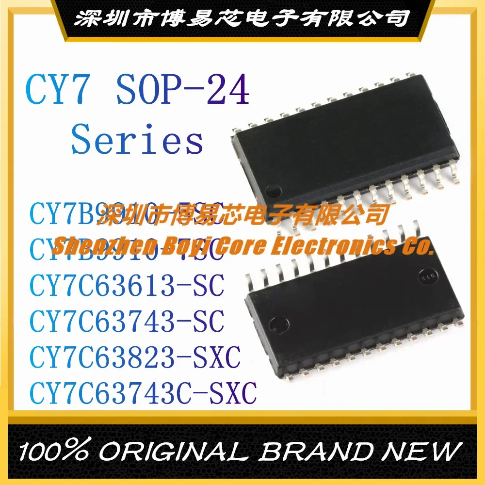 

CY7B9910 CY7B9910 CY7C63613 CY7C63743 CY7C63823 CY7C63743C SXC 5SC 7SC SC SOP-24 New Original Genuine