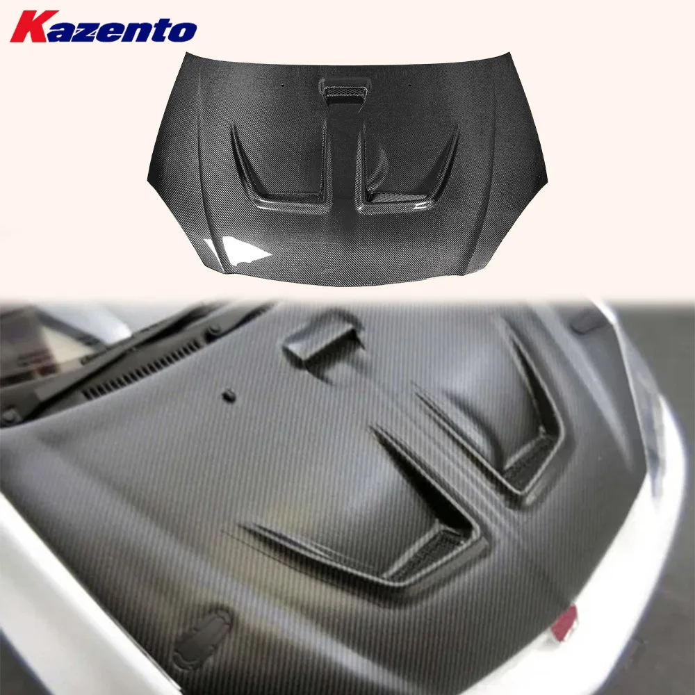 For Honda DC5 Acura RSX 2002-06 Carbon Fiber MUG Style Front Vented Cooling Hood( Ocean freight is favorable, welcome to inqury)