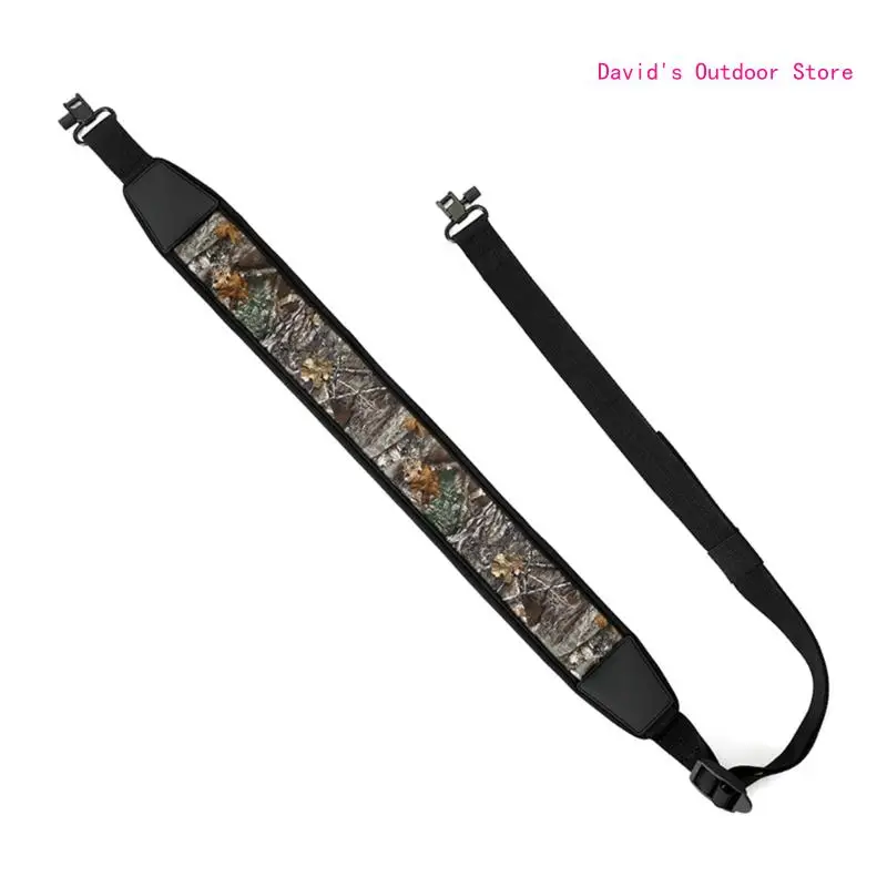 

2 Point Rifles Strap Adjustable Wide Carrying Strap Outdoor Accessories X3UA