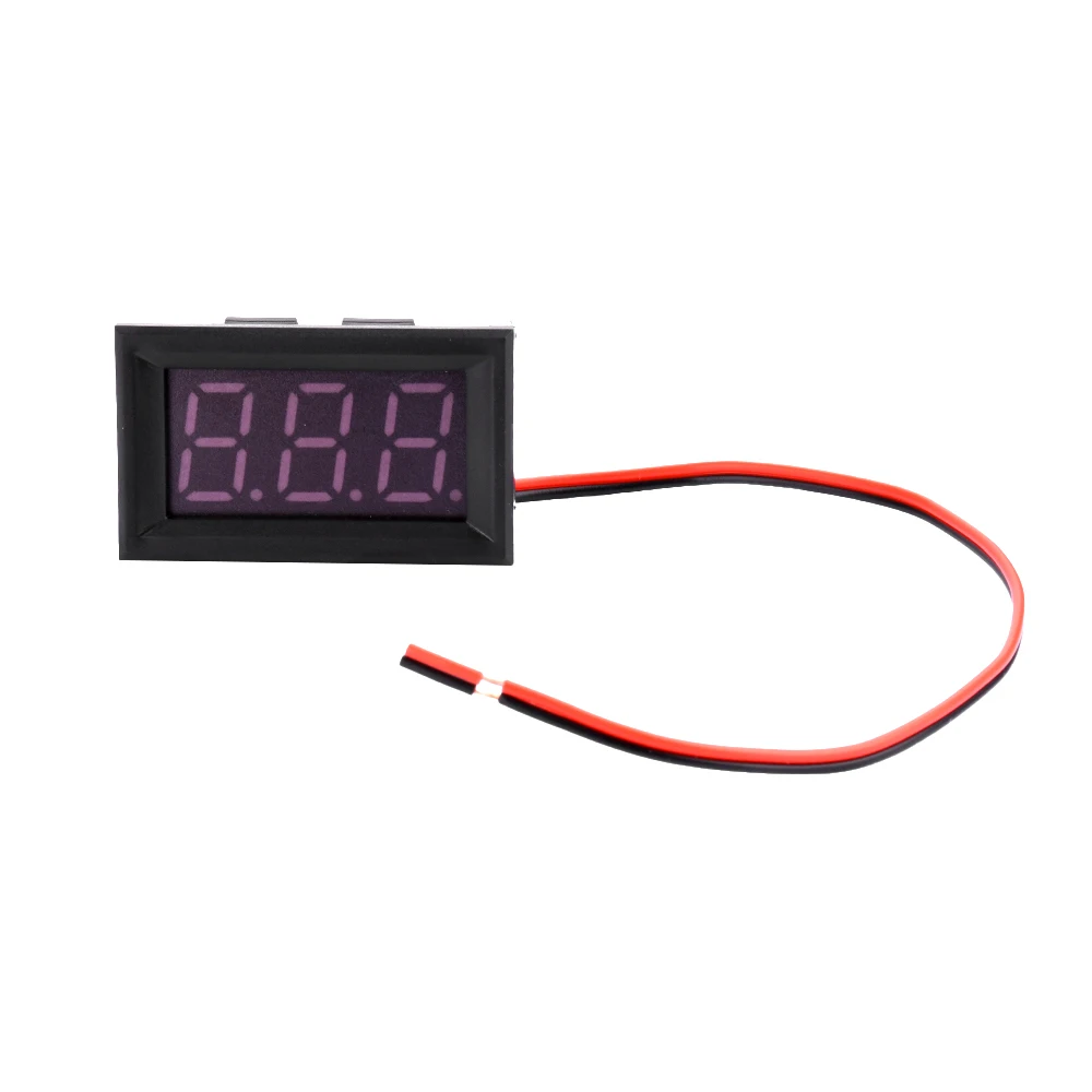 Digital Voltmeter AC70~500V Voltage Panel Meter Red/Blue/Green/White/Orange For 12V 24V 110V 220V Electromobile Motorcycle Car